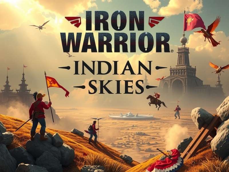 Iron Warrior Indian Skies Game Cover